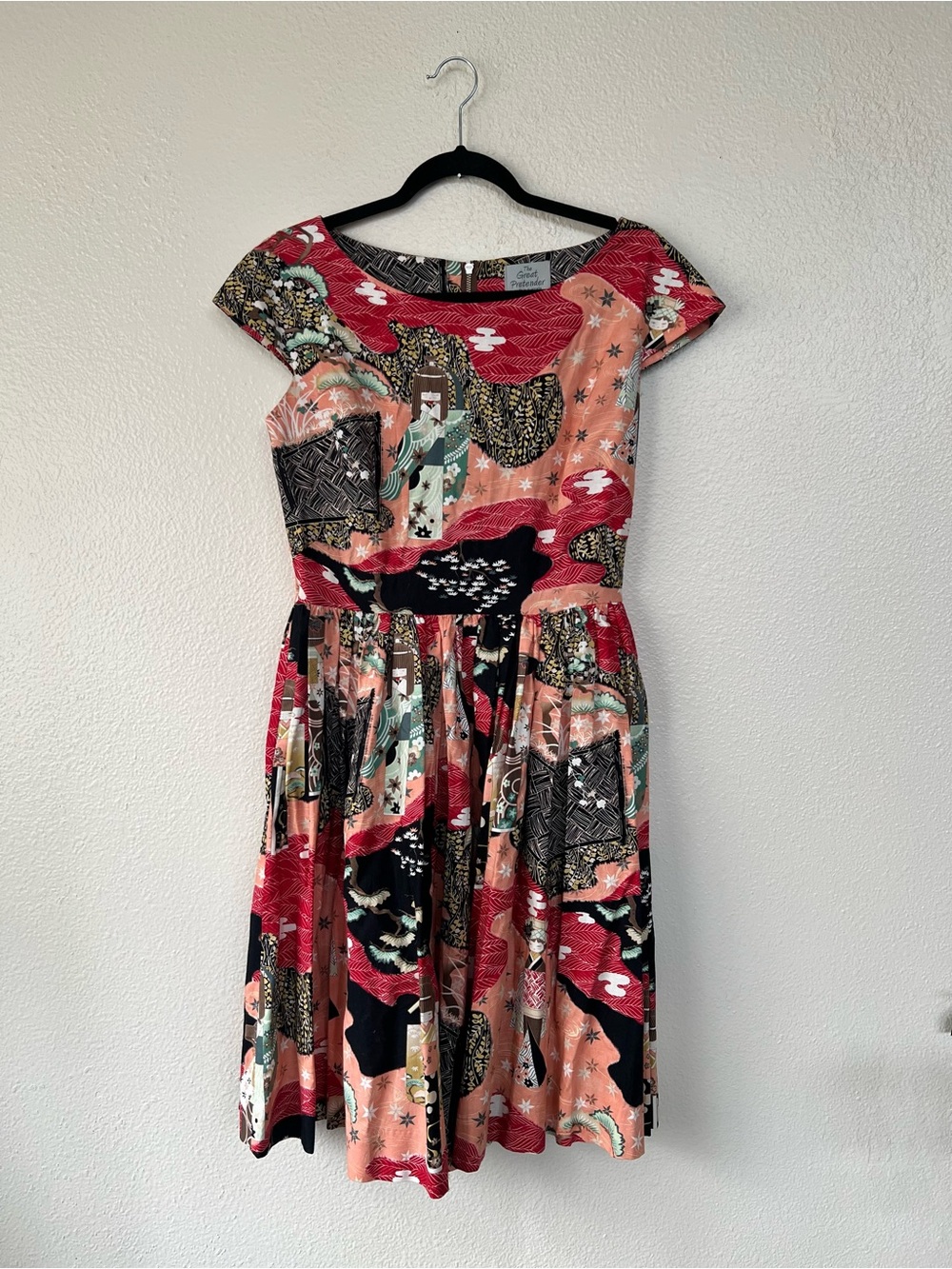 Vintage Inspired Pin Up Midi Dress by The Great Pretender Australia